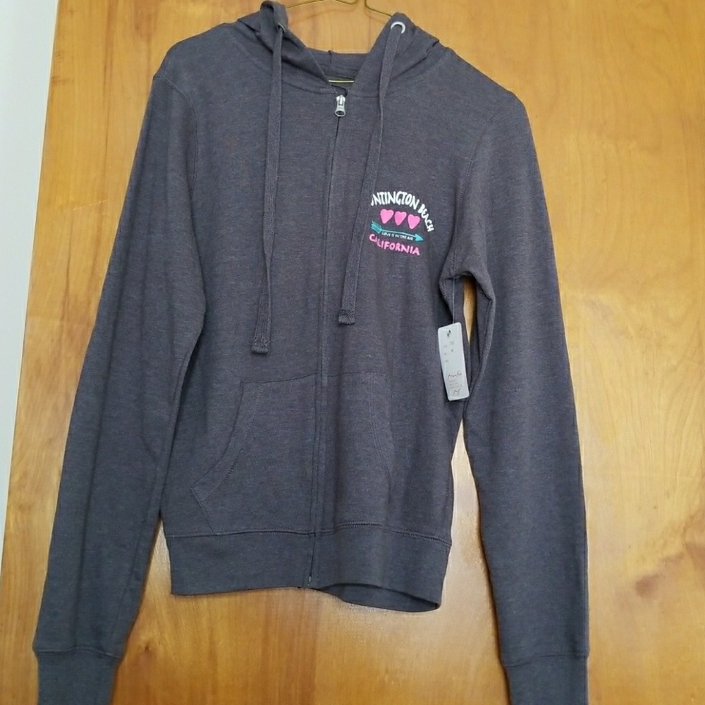 NWT Miami Style Zip-up Sweater
