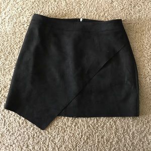 Kendall & Kylie suede skirt