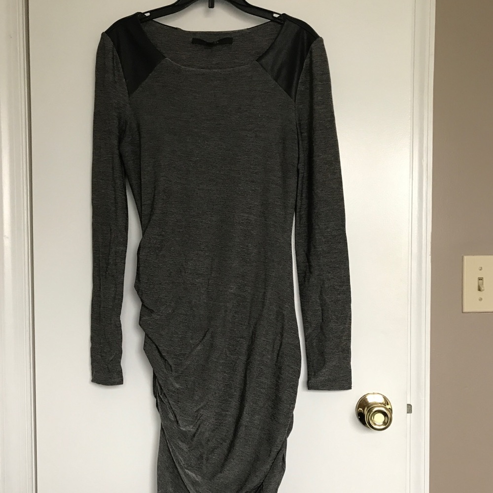 Heather gray Guess dress