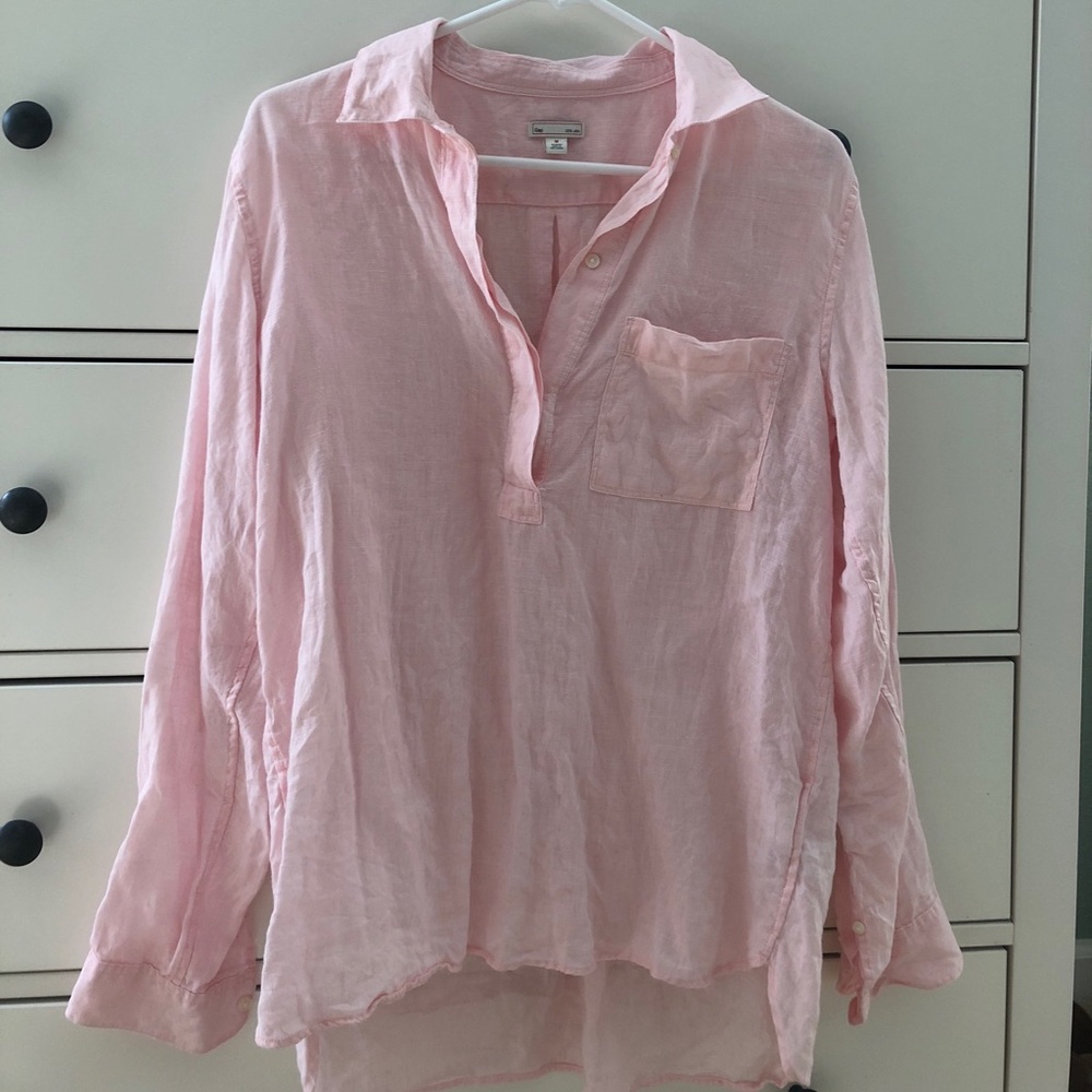 Gap Linen Pink Tunic