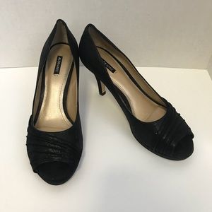 Alex Marie Peep Toe Pumps