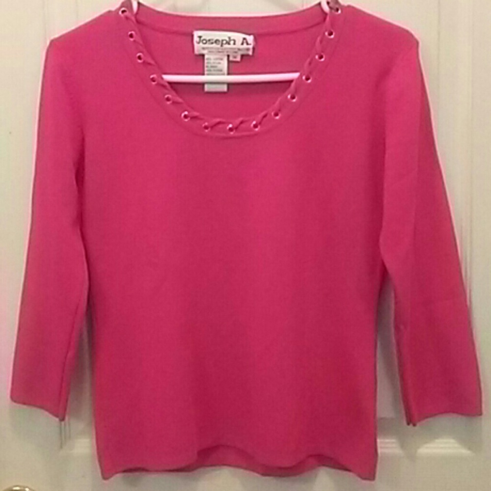 Joseph A. Hot Pink Sweater