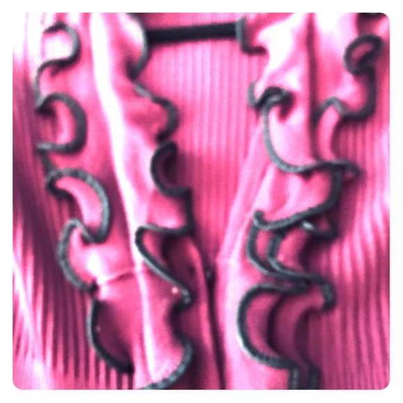 Kate and Mallory long ruffled sweater cover/dress. - Picture 2 of 7