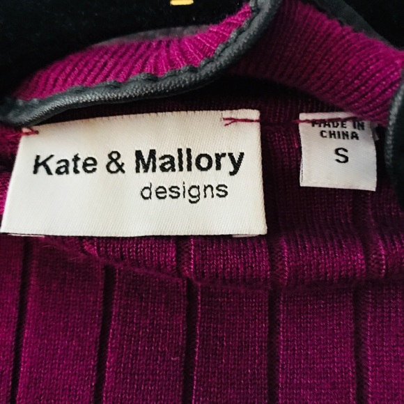 Kate and Mallory long ruffled sweater cover/dress. - Picture 7 of 7