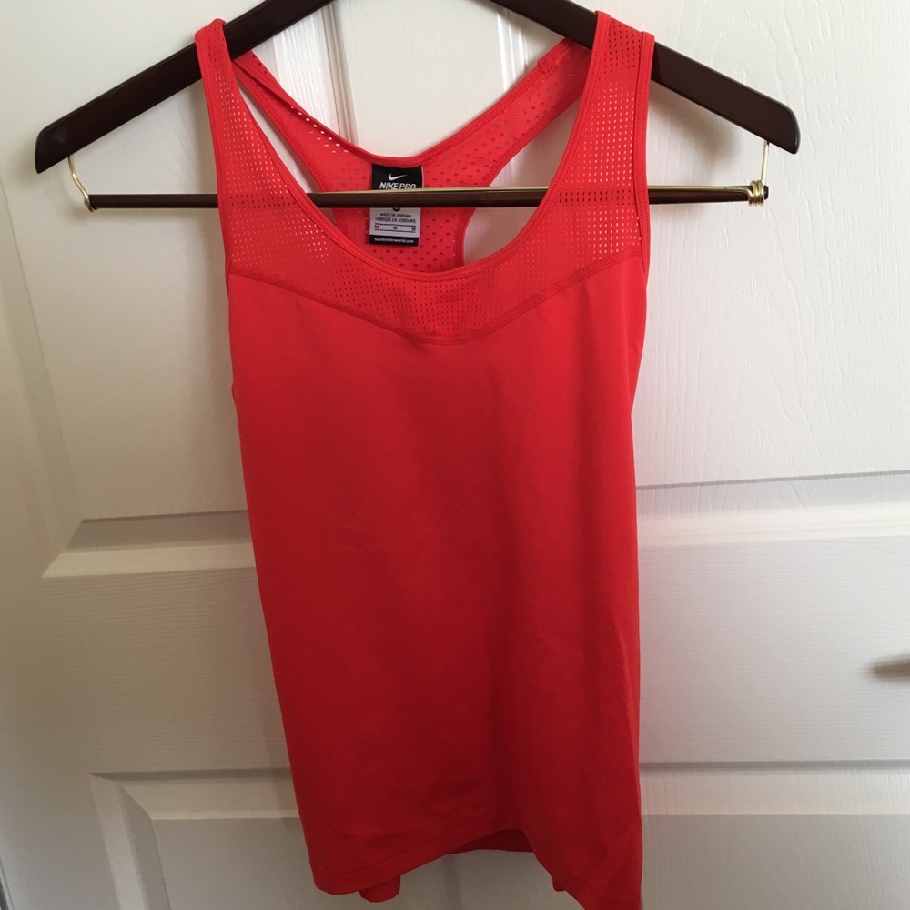 EUC Nike Pro Dri Fit Mesh Racerback Tank M