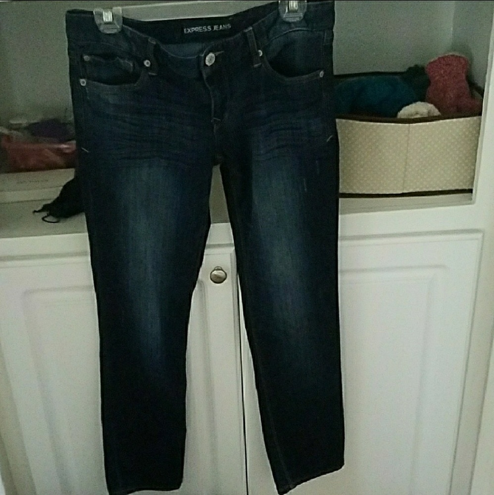Express Stella Low Rise Skinny Jeans size 6s