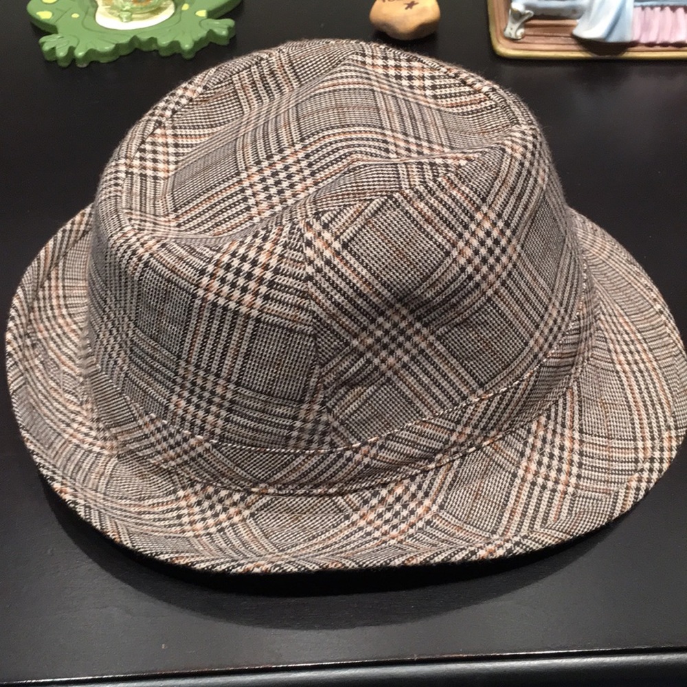 Plaid Fedora Hat