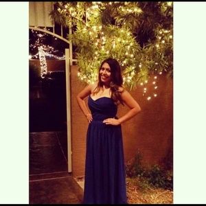 Mediterranean Blue dress