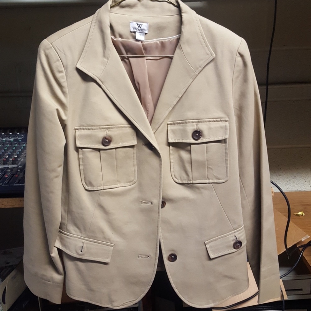 Tan Worthington jacket/blazer size S