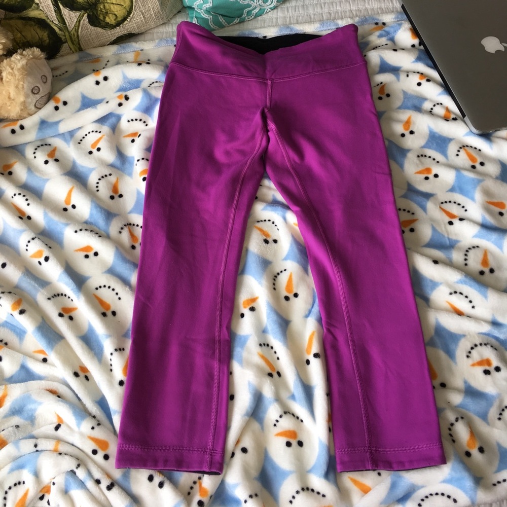 Lululemon Wunder Under Crop