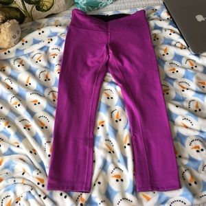 Lululemon Wunder Under Crop