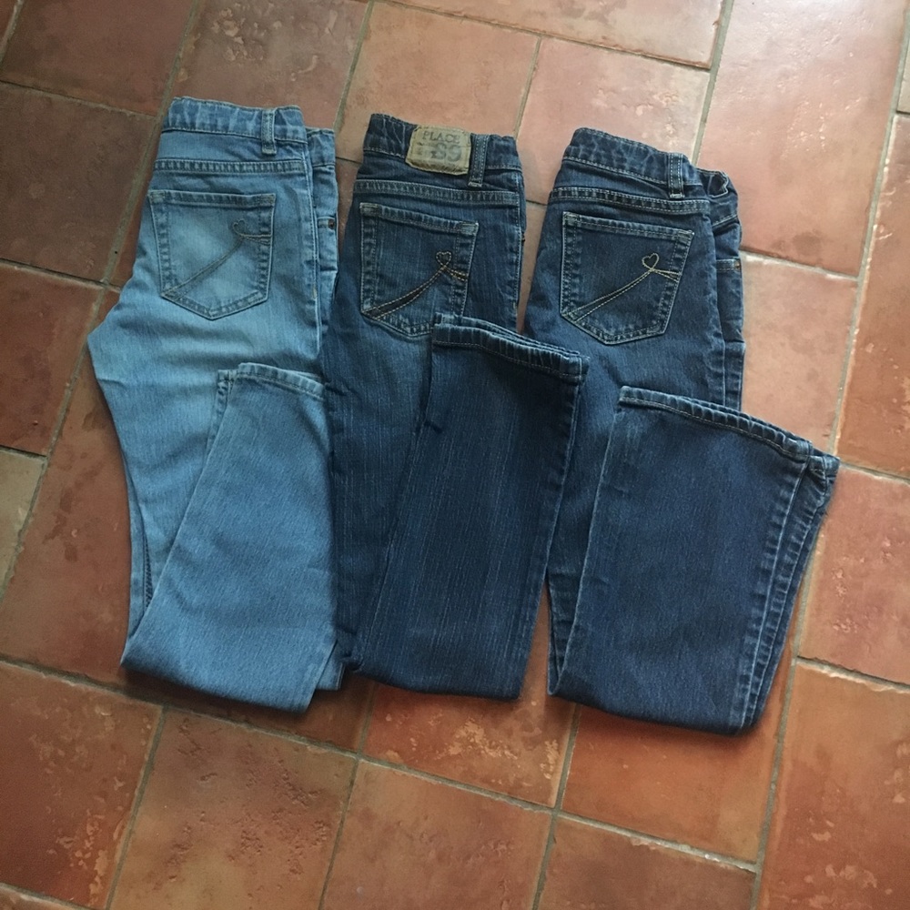Girl's jeans (3 pair)