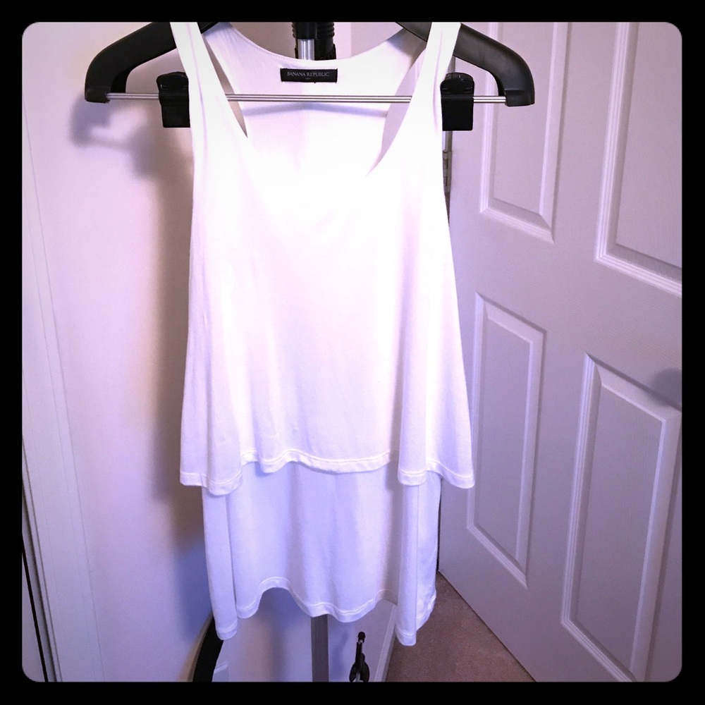 Super soft white tank!