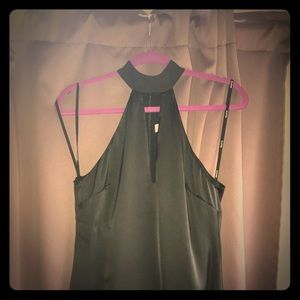 Black cocktail dress.