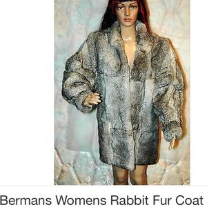 BERMANS VINTAGE FUR COAT