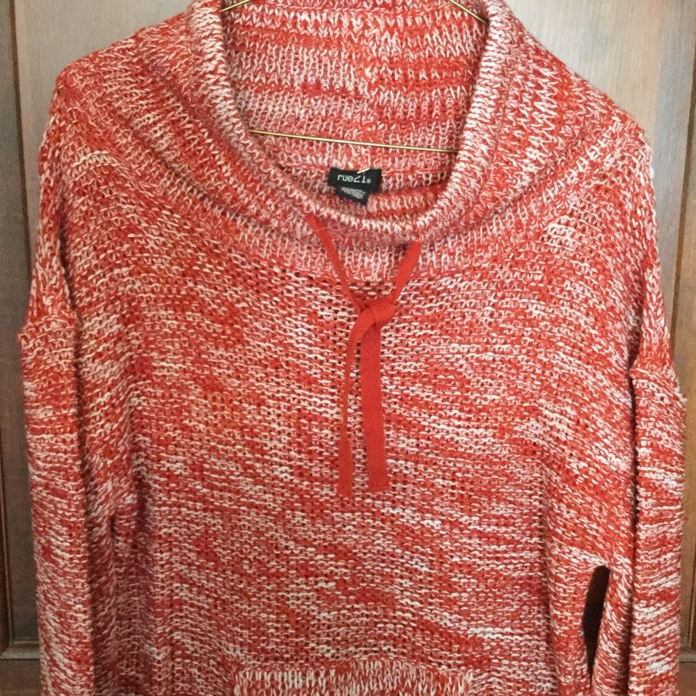 Cowl neck sweater