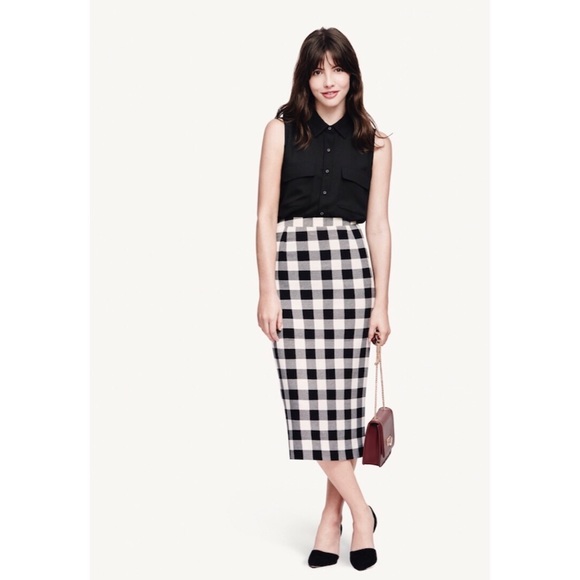 Who What Wear Dresses & Skirts - ✨ Who What Wear | Gingham Pencil Skirt