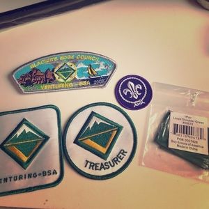 Venture crew patch’s and uniform shirt