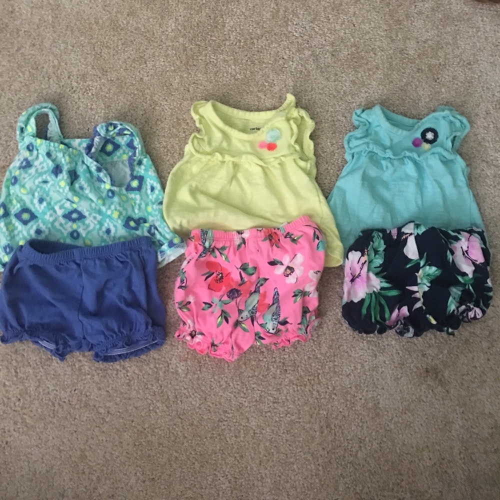 3 newborn Matching Sets