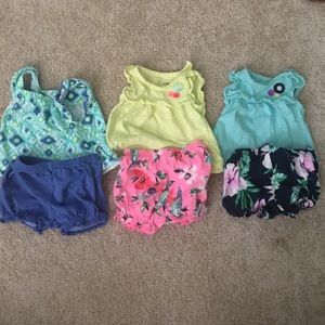 3 newborn Matching Sets