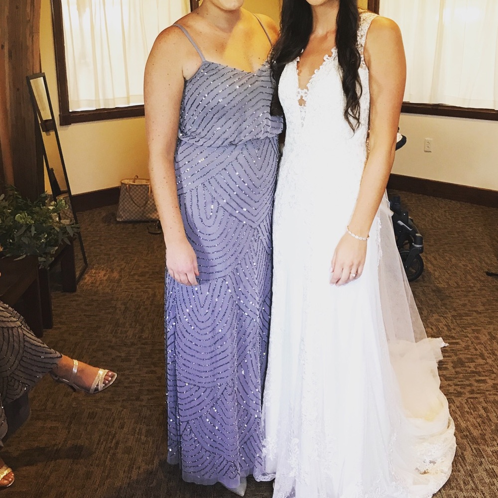 Adrianna Papell sequin dress