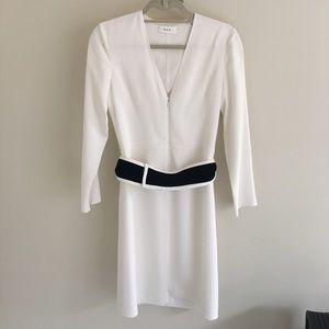 A.L.C Carter Carter Zip-Front Crepe Dress