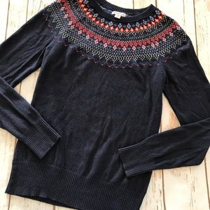 Merona - Stunning Navy Sweater, Women's Small