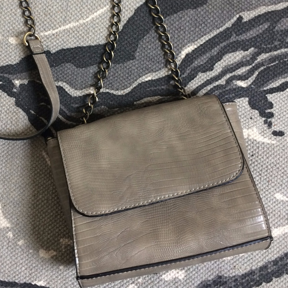 Carpisa Cruz Taupe Crossbody Bag
