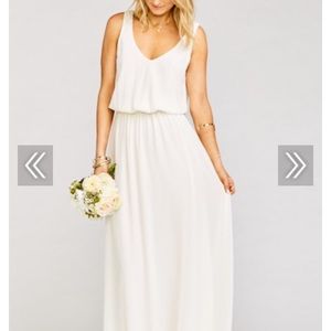 Show Me Your MuMU Kendall dress in Wedding Cake