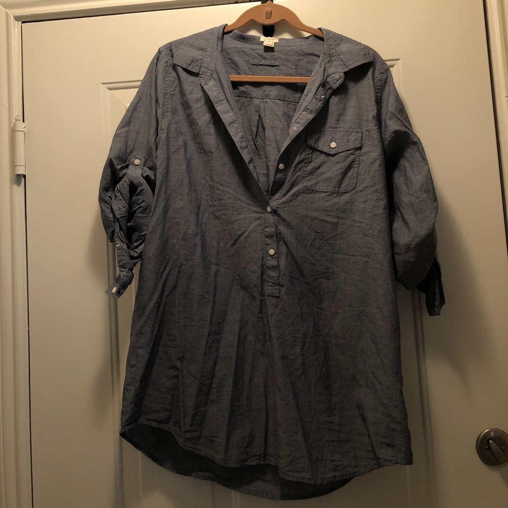 J Crew Chambray Shirt