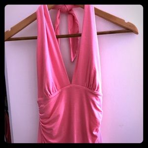 Bubblegum pink Trina Turk halter top