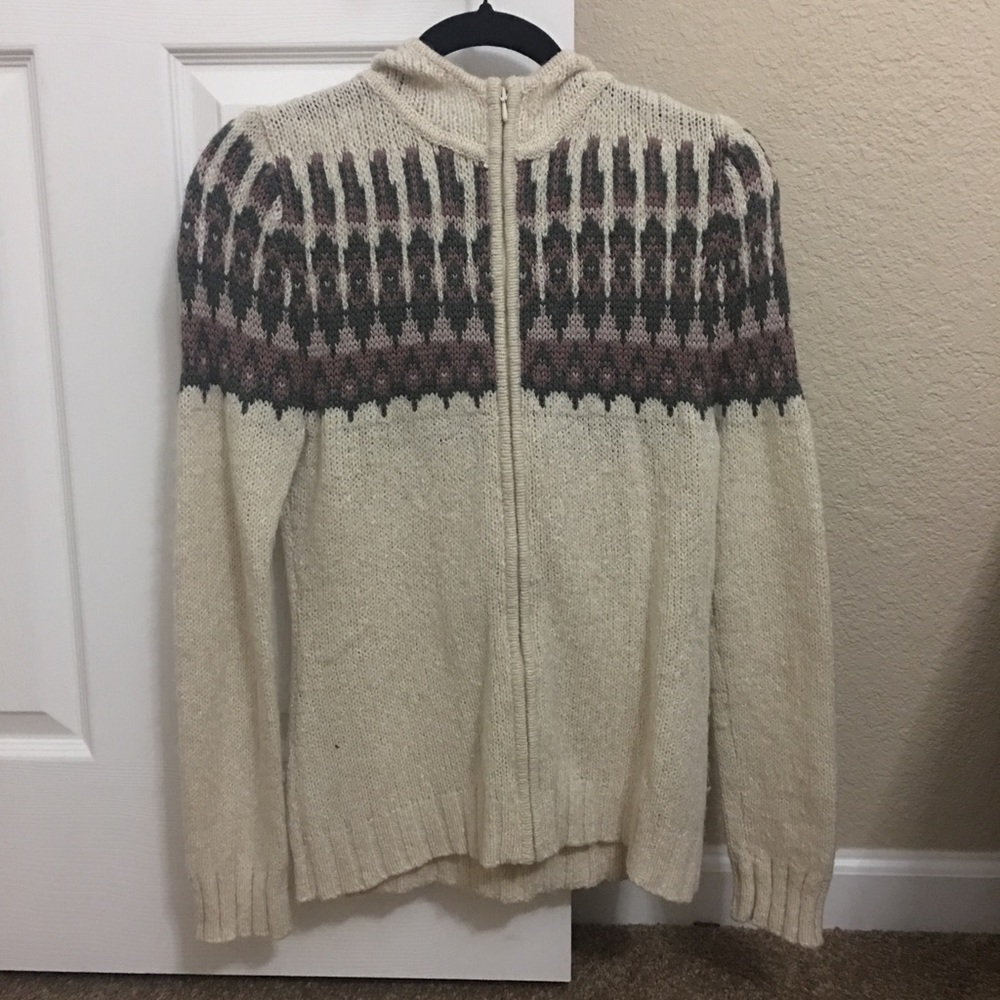Women's Medium REI zip-up sweater jacket