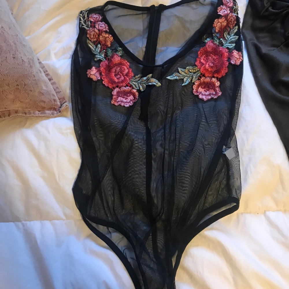 Floral one piece