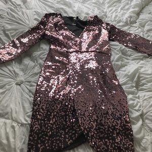 Sequin Ombré Dress
