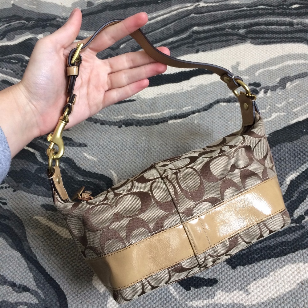 Coach print small bag