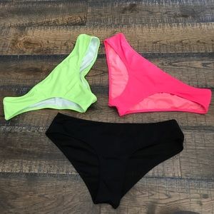 Lot of Victoria Secret Swim Bottoms Size Small
