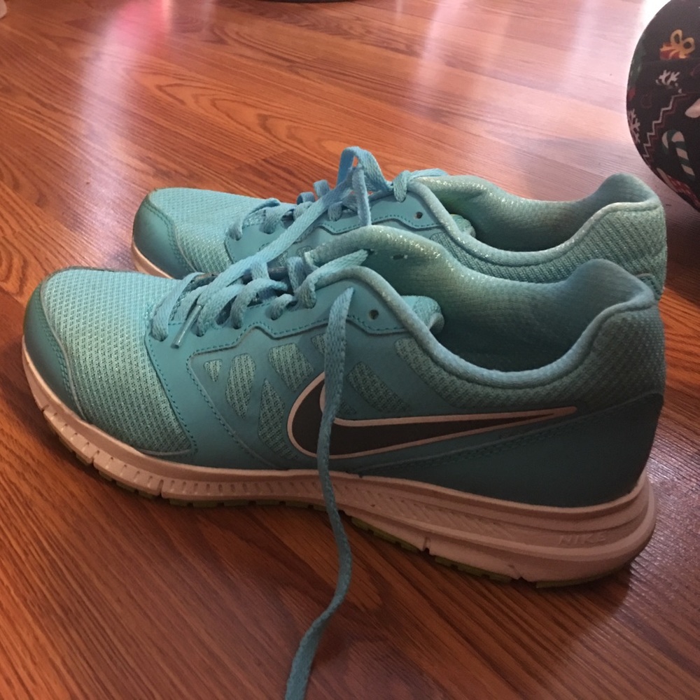 Blue Nike Shoes