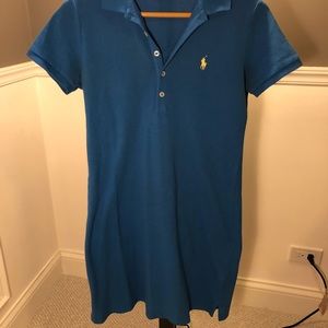 Ralph Lauren blue polo dress