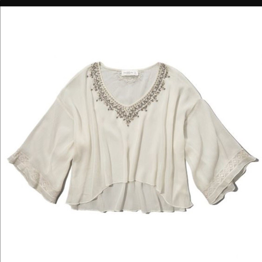 Abercrombie Beaded Shirt