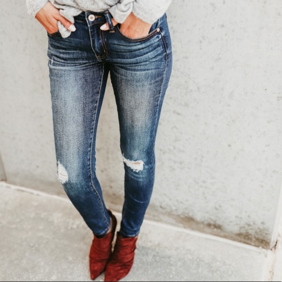 Casual lightly distressed jeans - Picture 4 of 4