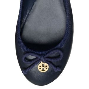 GUC Navy Tory Burch Chelsea Flats