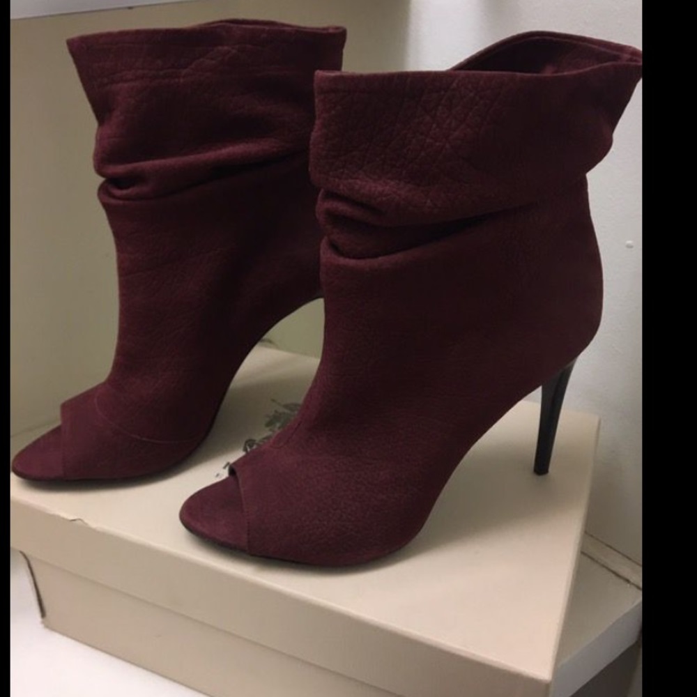 Burberry Ankle boots Burg/Wine color