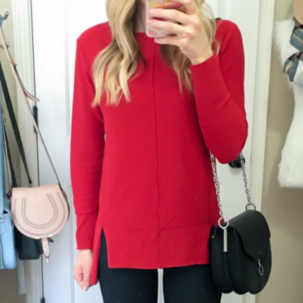 NWOT Trouvé Side Slit Sweater