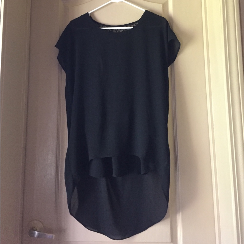 Black Tunic Top