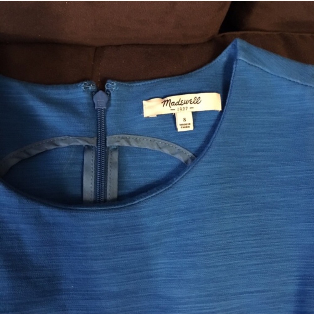 Madewell royal blue mini size sm EUC