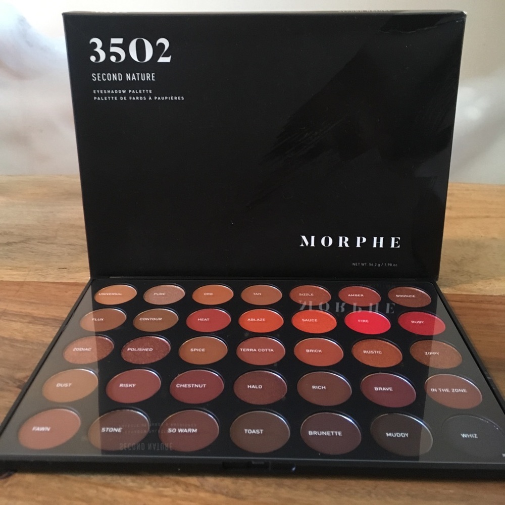 Morphe 3502 second nature palette