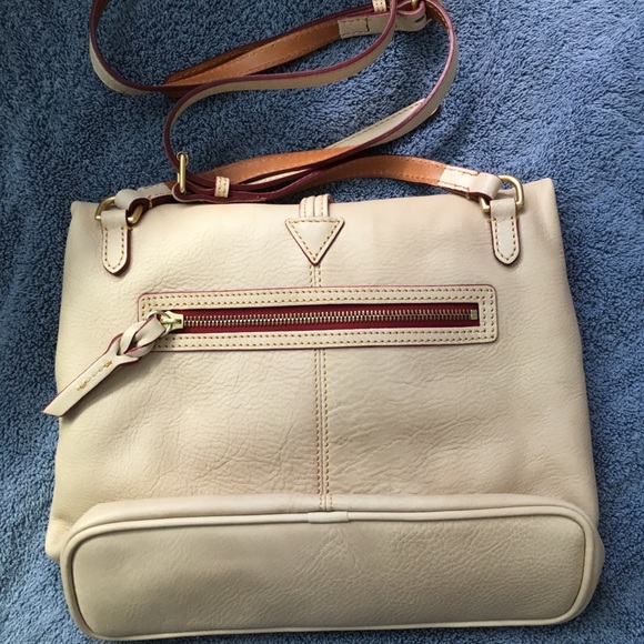 Dooney & Bourke Ivory Crossbody never used - Picture 2 of 2