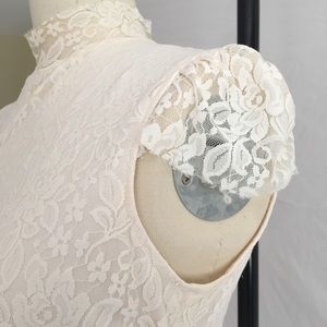 Laundry by Shelli Segal Lace Blouse - Size Small