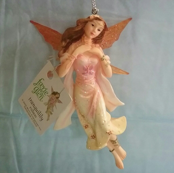Faeries Glen Set Of 5 Fairy Ornaments - Retired - Picture 3 of 6