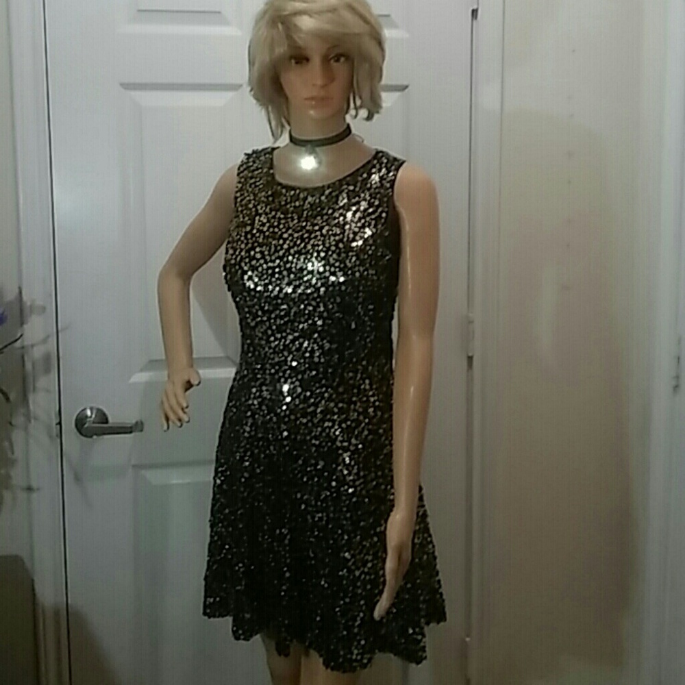 Perfect Holiday Bling Dress